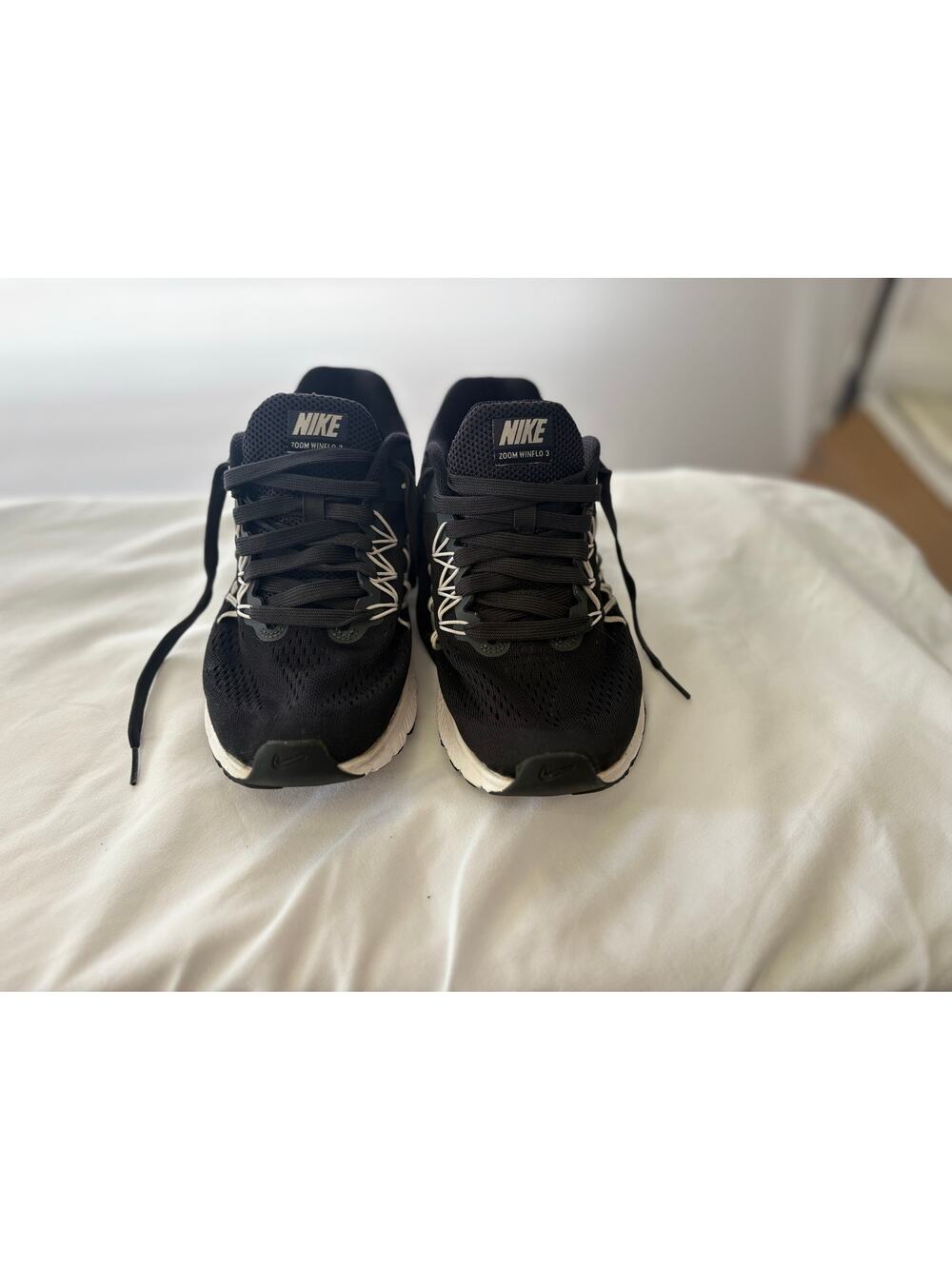 Nike Quest 4 Men's Running Shoes Black White DA1105-006 Flywire Size 8.5